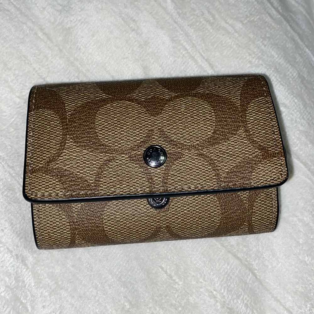 Coach 5 key holder with key ring